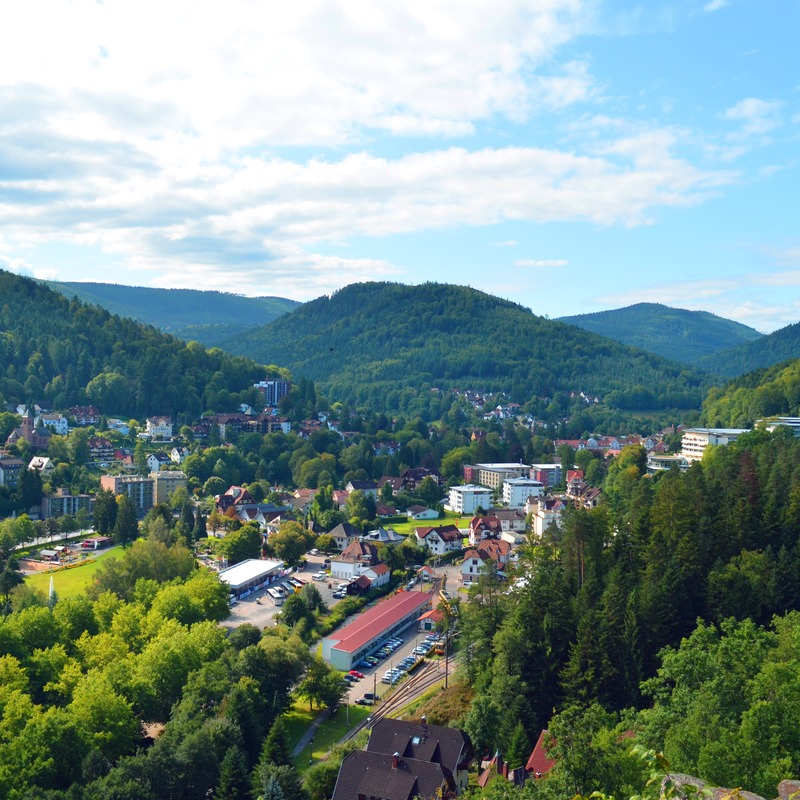 Aussicht vom Falkensteinfelsen