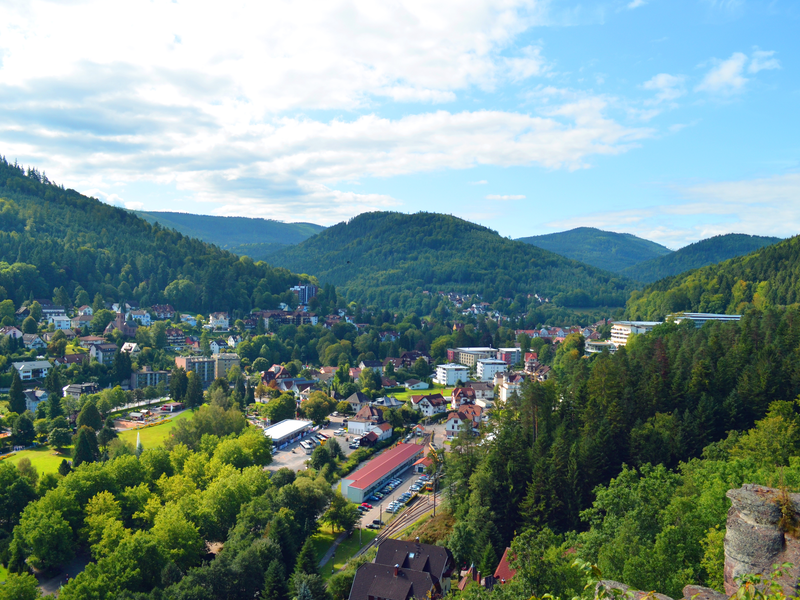 Aussicht vom Falkensteinfelsen