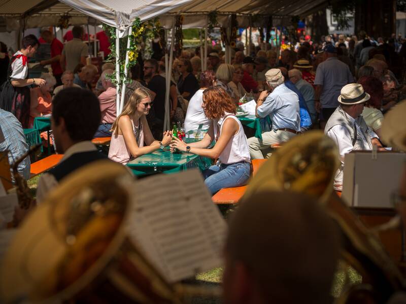 Gesellige Gastlichkeit wird auf dem Herrenalber Klosterfest großgeschrieben.